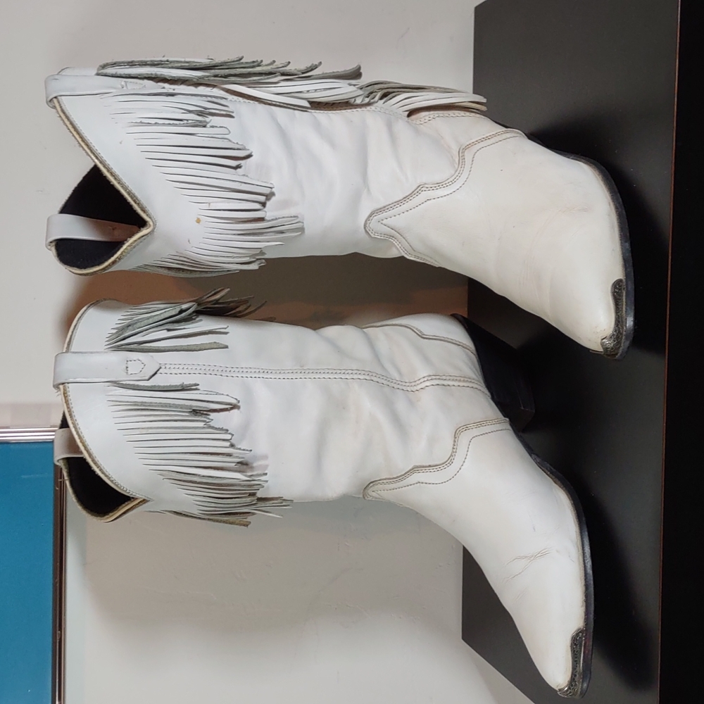 Leather Cowboy Boots by Acme